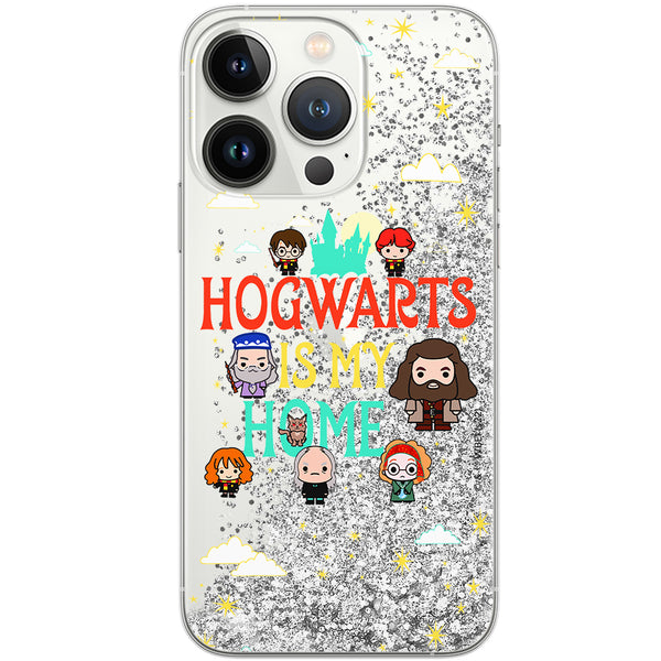 Phone Case Harry Potter 237 Harry Potter Liquid Glitter Silver