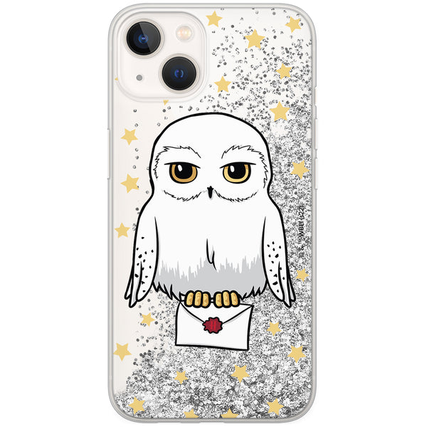 Phone Case Harry Potter 240 Harry Potter Liquid Glitter Silver