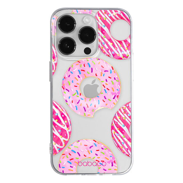 Phone Case Donut 002 Babaco Partial Print Transparent