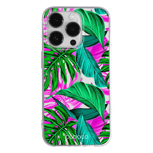 Phone Case Plants 004 Babaco Partial Print Transparent