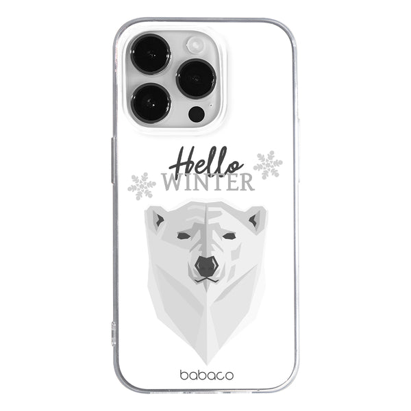 Phone Case Winter 003 Babaco Full Print White