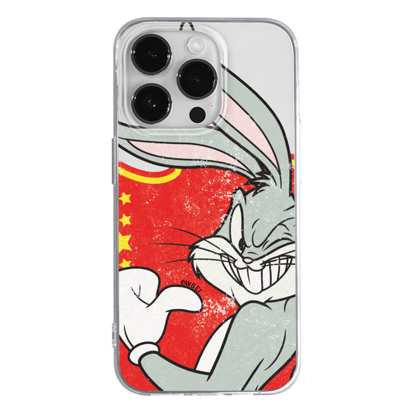 Phone Case Bugs 010 Looney Tunes Partial Print Transparent