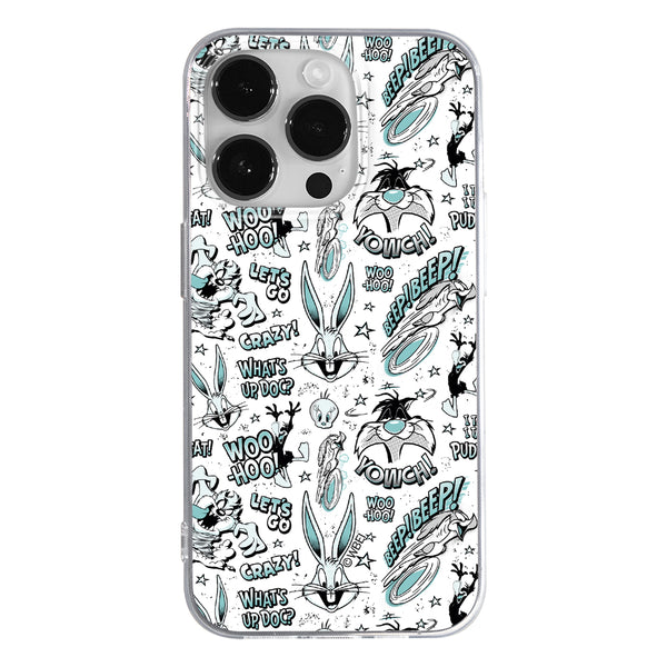 Phone Case Looney Tunes 004 Looney Tunes Full Print White