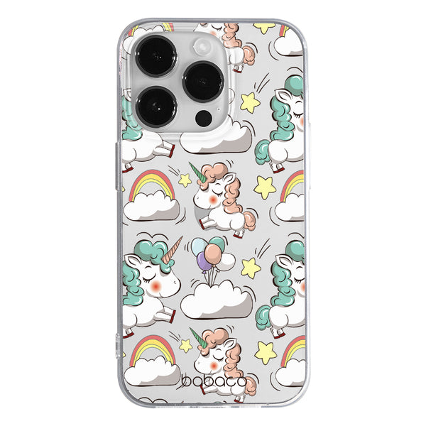 Phone Case Unicorn 001 Babaco Partial Print Transparent