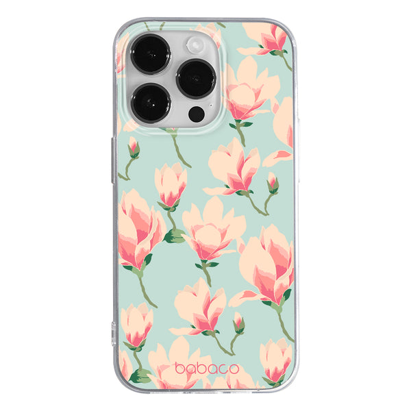 Phone Case Flowers 016 Babaco Full Print Mint