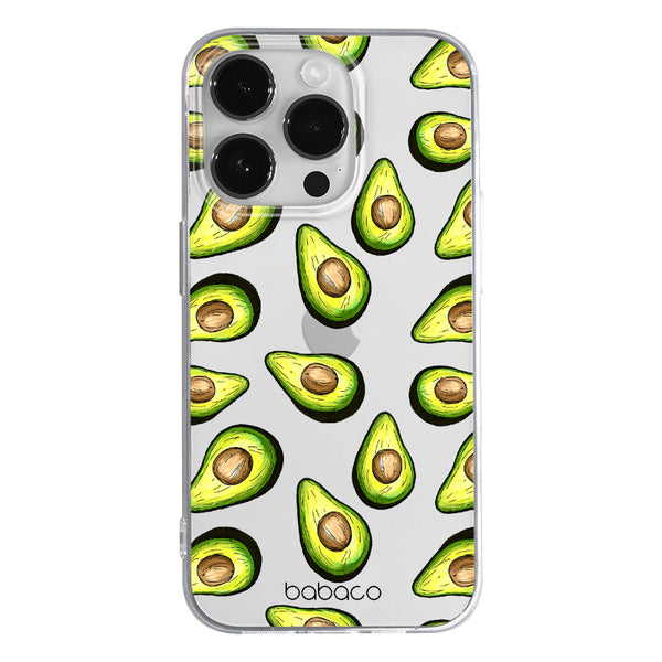 Phone Case Fruits 001 Babaco Partial Print Transparent