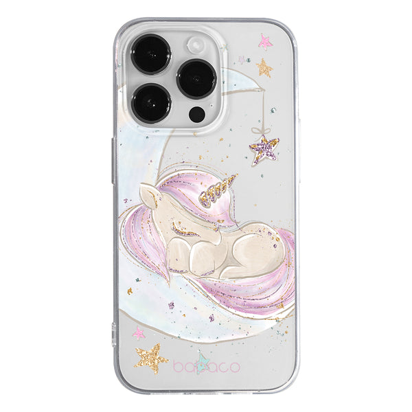 Phone Case Unicorn 003 Babaco Partial Print Transparent