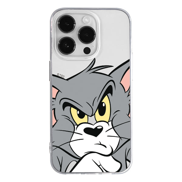 Phone Case Tom 001 Tom & Jerry Partial Print Transparent