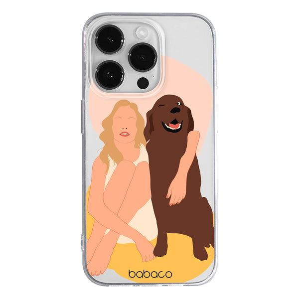 Phone Case Dogs 007 Babaco Partial Print Transparent