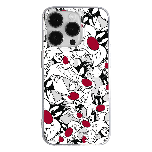 Phone Case Sylvester 004 Looney Tunes Partial Print Transparent