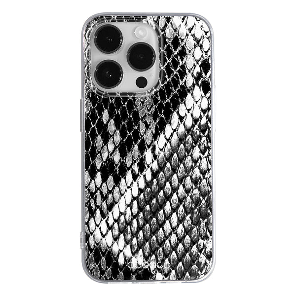 Phone Case Animals 004 Snake Babaco Full Print Gray