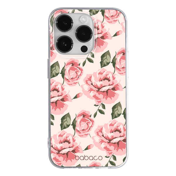 Phone Case Flowers 013 Babaco Full Print Light Pink