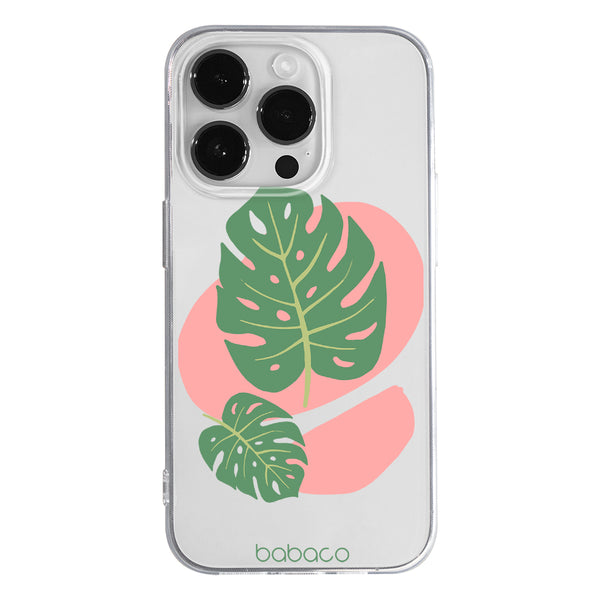 Phone Case Plants 011 Babaco Partial Print Transparent