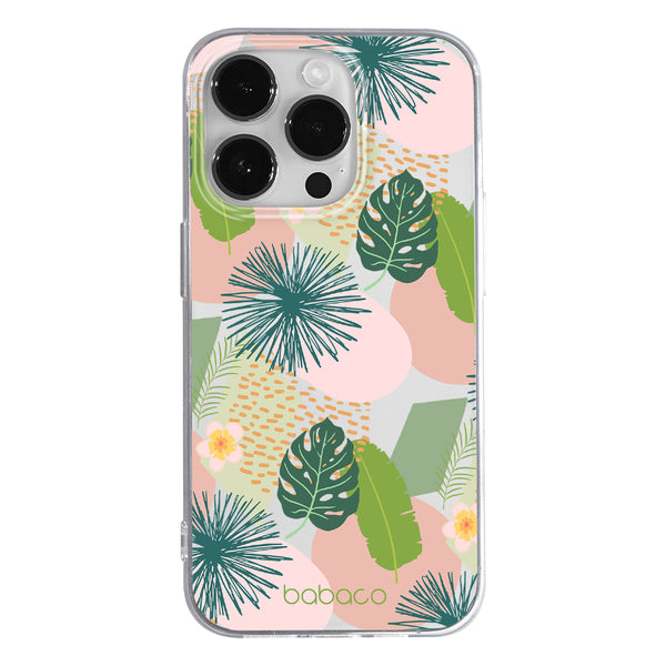 Phone Case Plants 012 Babaco Partial Print Transparent