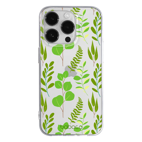 Phone Case Plants 009 Babaco Partial Print Transparent