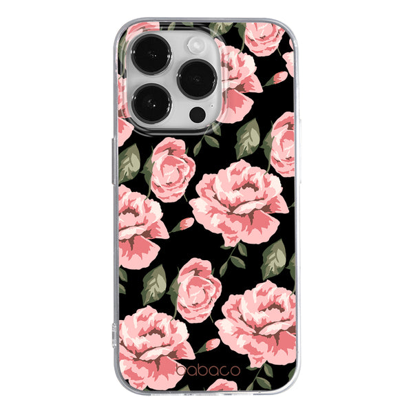 Phone Case Flowers 013 Babaco Full Print Black