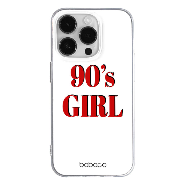 Phone Case 90's Girl 001 Babaco Full Print White