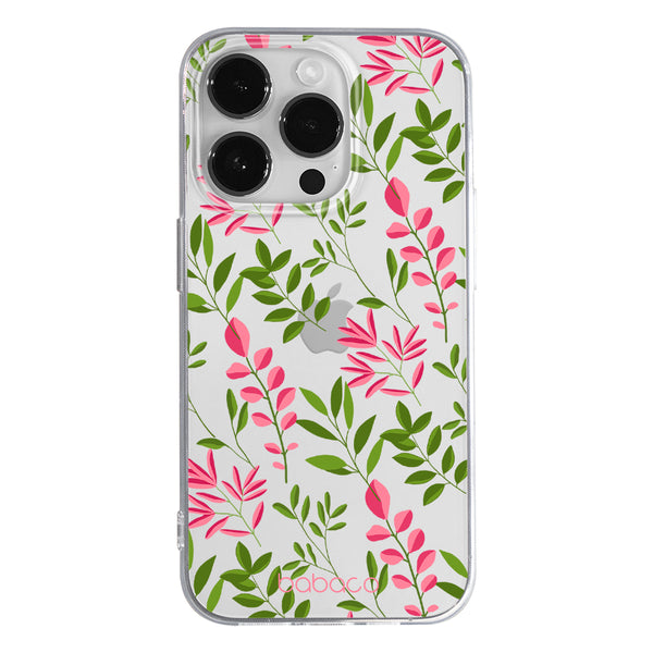 Phone Case Plants 013 Babaco Partial Print Transparent