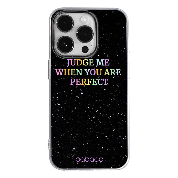 Phone Case Judge me 002 Babaco Full Print Black