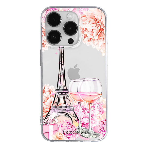 Phone Case Paris 001 Babaco Partial Print Transparent