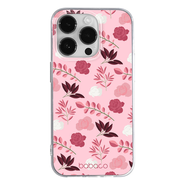 Phone Case Flowers 020 Babaco Full Print Light Pink