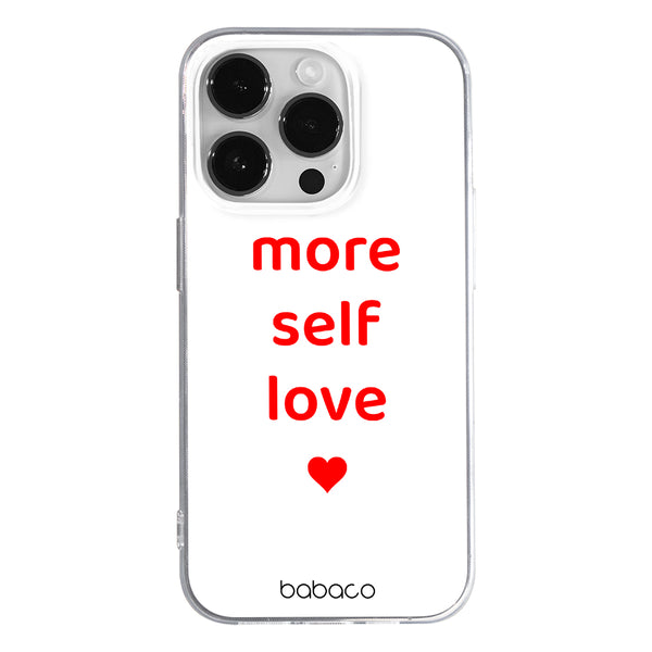 Phone Case More self love 001 Babaco Full Print White