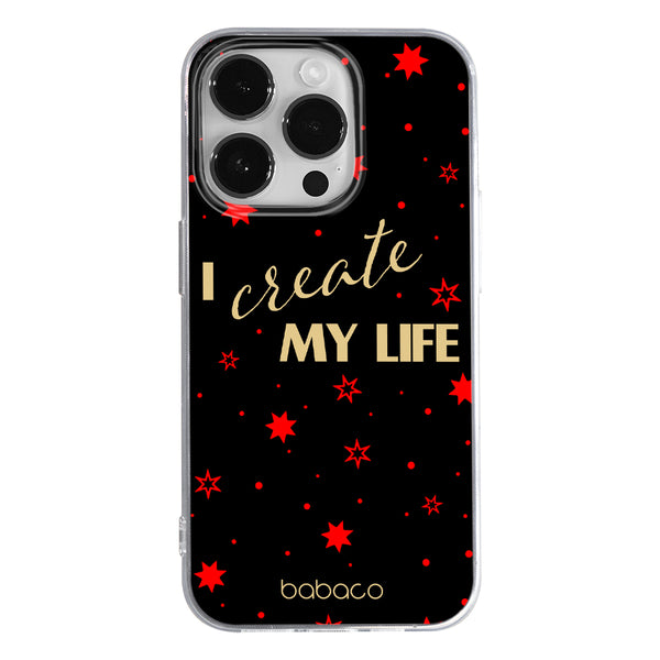 Phone Case Positive vibes 006 Babaco Full Print Black