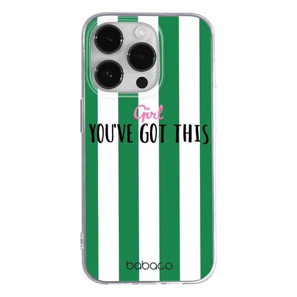 Phone Case Positive vibes 004 Babaco Full Print Green