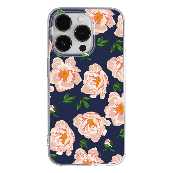 Phone Case Flowers 014 Babaco Full Print Navy Blue