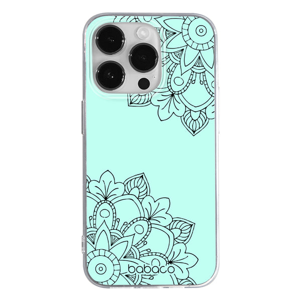 Phone Case Mandalas 007 Babaco Partial Print Mint