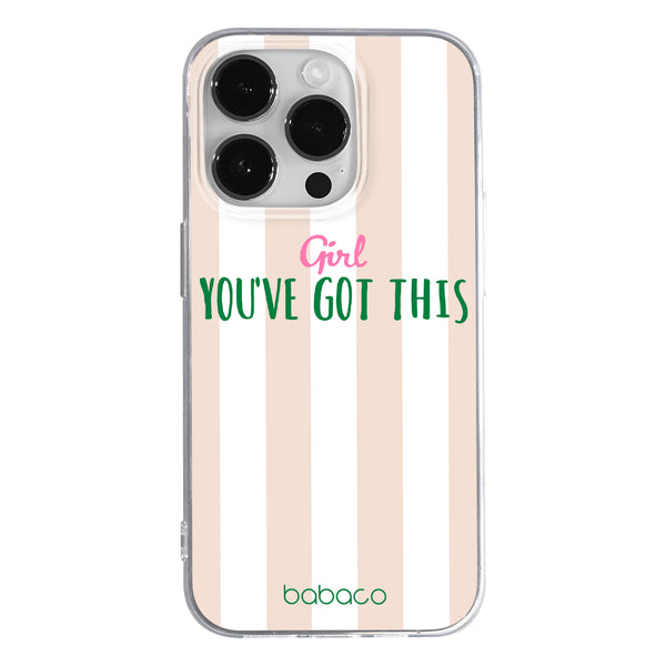 Phone Case Positive vibes 004 Babaco Full Print Beige