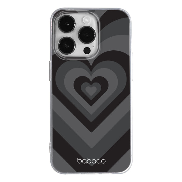 Phone Case Hearts 007 Babaco Full Print Black