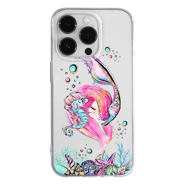 Phone Case Ocean 002 Babaco Partial Print Transparent