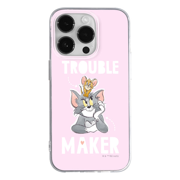 Phone Case Tom and Jerry 006 Tom & Jerry Full Print Pink