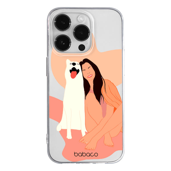 Phone Case Dogs 005 Babaco Partial Print Transparent