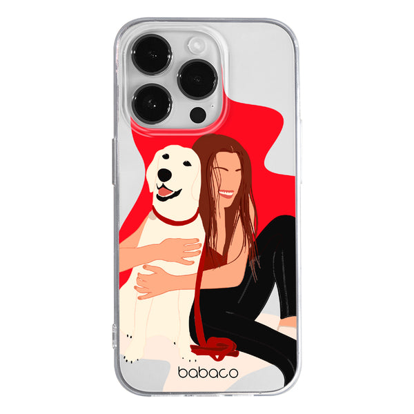 Phone Case Dogs 006 Babaco Partial Print Transparent