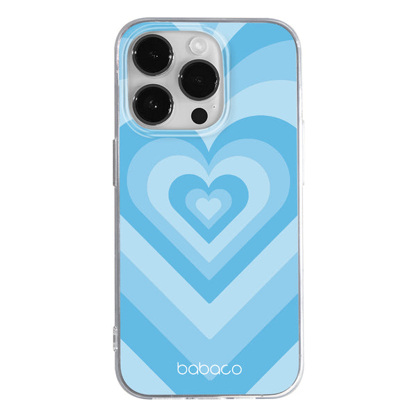 Phone Case Hearts 007 Babaco Full Print Blue