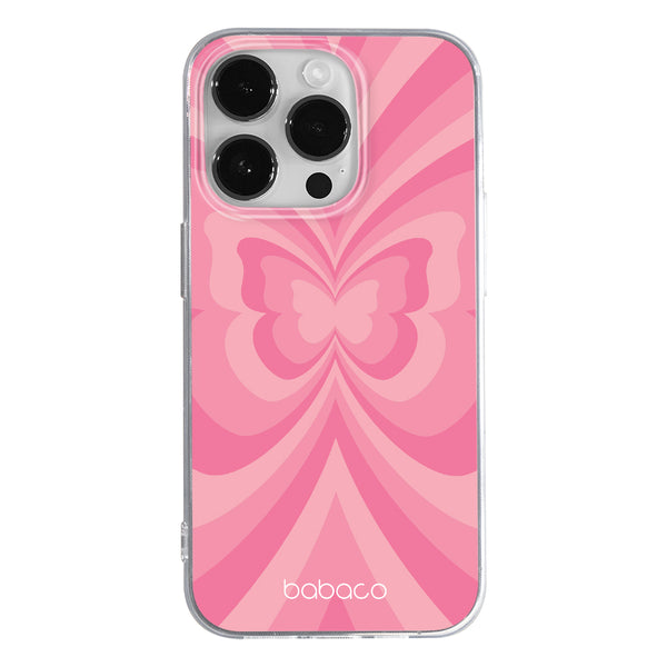 Phone Case Butterflies 001 Babaco Full Print Pink