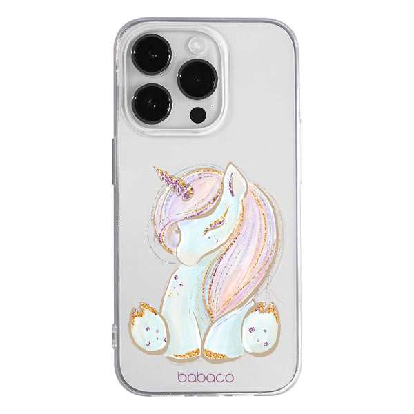 Phone Case Unicorn 002 Babaco Partial Print Transparent