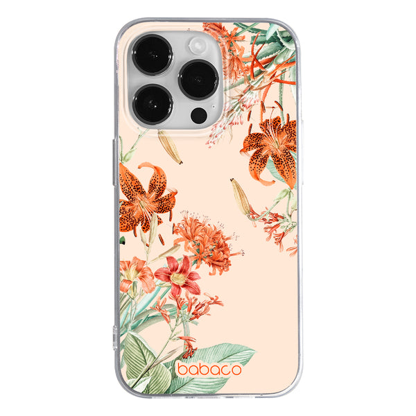 Phone Case Flowers 057 Babaco Full Print Beige