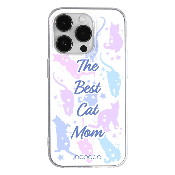 Phone Case Cats 017 The Best Cat Mom Babaco Full Print Multicoloured