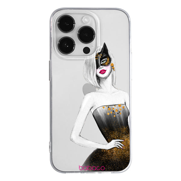 Phone Case Girls 010 Babaco Partial Print Transparent