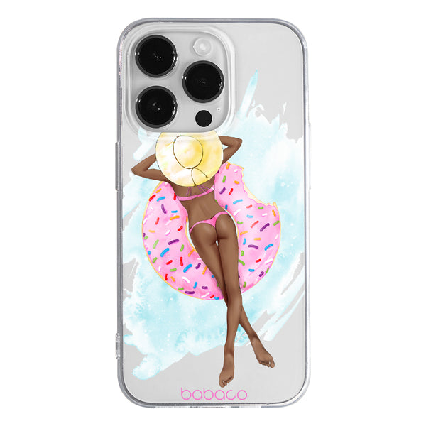 Phone Case Girls 006 Babaco Partial Print Transparent