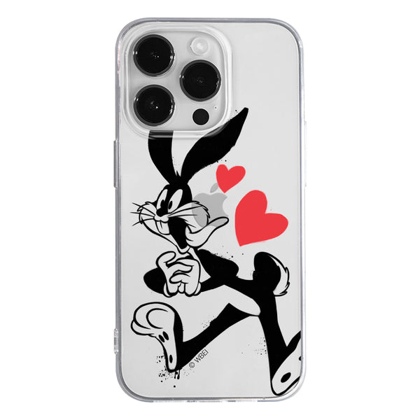 Phone Case Bugs 002 Looney Tunes Partial Print Transparent