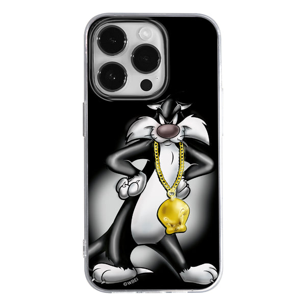 Phone Case Sylvester 002 Looney Tunes Full Print Black