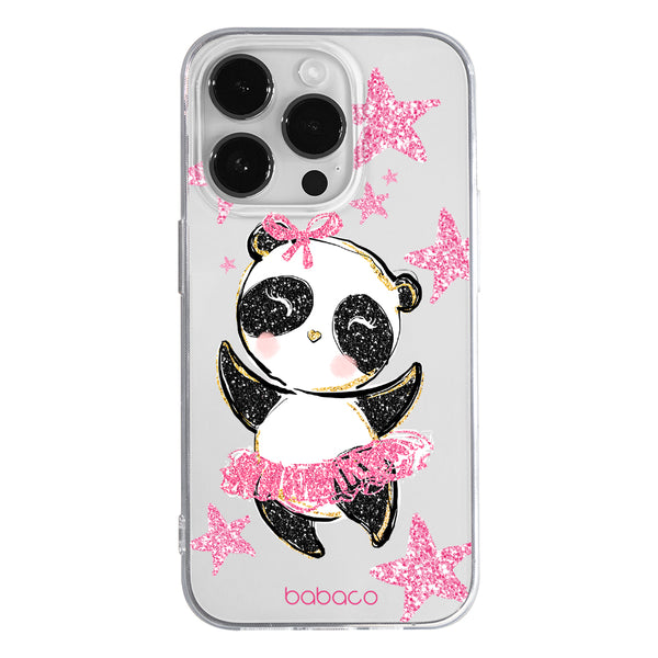 Phone Case Panda 007 Babaco Partial Print Transparent