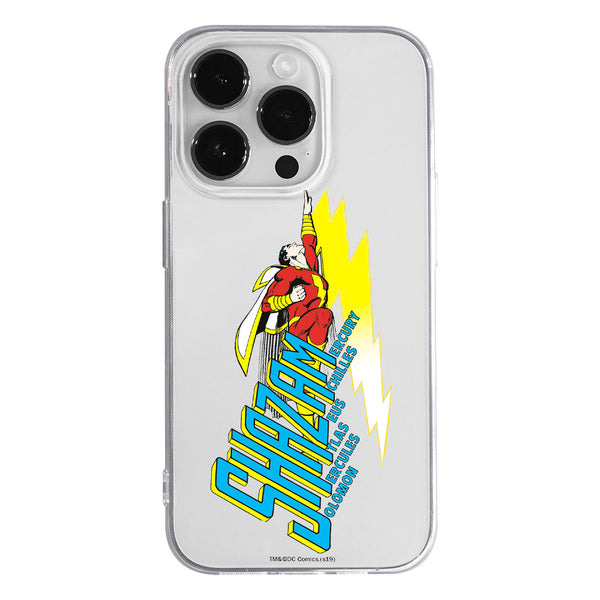 Phone Case Shazam 002 DC Partial Print Transparent