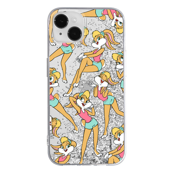 Phone Case Lola 003 Looney Tunes Liquid Glitter Silver