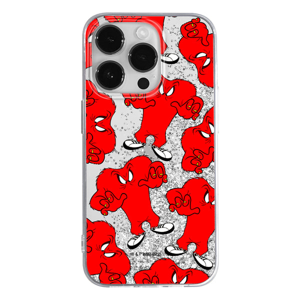 Phone Case Gossamer 001 Looney Tunes Liquid Glitter Silver