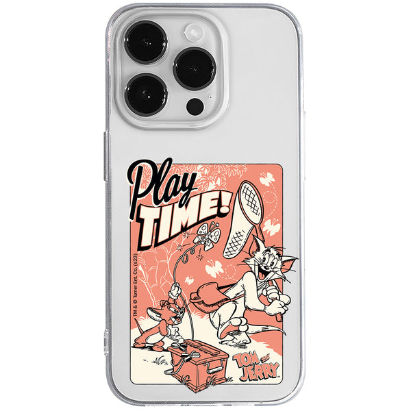 Phone Case Tom and Jerry 051 Tom & Jerry Partial Print Transparent